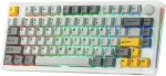 Epomaker TH80 V2 belaidė mechaninė žaidimų klaviatūra 75% RGB 8000 mAh Hot-Swap PBT