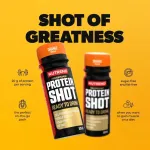 Baltyminis gėrimas Nutrend Protein Shot 20 &times; 60 ml, apelsinų skonio