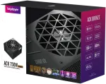 1STPLAYER ACK, 750W, 80 PLUS Bronze, ATX 3.1, PCIe 5.1 maitinimo blokas, juodas