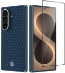 Benks Magnetic Armor Grid Air Grand Combo dėklas (C.K.FL.SA.BE.S051) skirtas Samsung Galaxy Z Fold 8 Ultra mėlynas