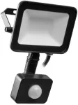 G-TECH Floodlight with motion sensor VILMAR, LED, 20W, 1800lm, 4000K, AC220-240V, juodas