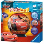 Ravensburger 3D dėlionė-rutulys &bdquo;Disney Pixar Ratai&ldquo;, 108 det., nuo 6 m.