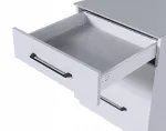 Szuflada Rejs Comfort Box Plus H84/250 mm, balta
