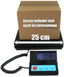 Berimax Svarstyklės siuntiniams 50 kg, 2 g, su maitinimo adapteriu ir ap&scaron;viestu ekranu