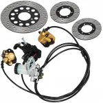 Vevor Pilnas stabdžių komplektas 860mm 1090mm 1900mm metalinė medžiaga 5,8kg