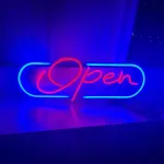 Pakabinamas &scaron;viestuvas Atviras neoninis ženklas Led atviros neoninės naktinės lempos kambario dekoravimui &scaron;viesa Usb atvira lempa miegamojo alaus baro parduotuvės kavinės klubo parduotuvės namų baro restorano vie&scaron;bučio salono verslo dovanos
