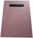 Cooltech itin plonas du&scaron;o padėklas 120x100 juodas, 60 mm