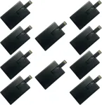 10 vnt. verslo kredito kortelės Usb atmintinės, 2gb, juodos