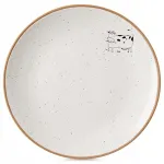 Orion Desertinė lėk&scaron;tė negili maža tortui desertui keraminė smėlio kreminė 20 cm