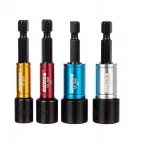 Bitų rinkinys su 8, 10, 12, 13 mm galvutėmis, magnetinis, Nut-driver S2 - Gross