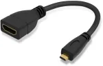 Chenyang Micro Hdmi į Hdmi moteri&scaron;ką 4k60hz Hdtv kabelio adapteris monitoriams, kameroms, 10 cm