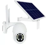 PNI IP840 PTZ belaidė vaizdo stebėjimo kamerų sistema, 8MP 4K su fotovoltine saulės baterija, 60W galia su 20A akumuliatoriumi, 12V i&scaron;vestis