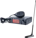 CB radijo stotelės komplektas PNI ESCORT HP 9001 PRO ASQ 12/24 V + CB antena PNI Extra 45 su magnetu
