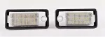 Led numerio ap&scaron;vietimo lemputės audi a6 c6 (4f)