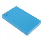 Ssd dėžutė usb 3.0 2.5 colio mėlyna, 115x75x15mm mėlyna