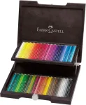 Faber-castell 72 Albrecht D&uuml;rer akvareliniai pie&scaron;tukai menininkams, dėžutėje i&scaron; vengi&scaron;kai dažyto medžio