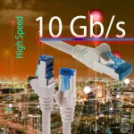 0,5 m - Cat6a - Tinklo kabelių rinkinys | violetinė - 5 vienetai | Cat 6a | S-ftp | dvigubai ekranuotas | Pimf | 500mhz | patch kabelis | suderinamas su Cat 5 / Cat 6 / Cat 7 | 10gbase-t - 10000 Mbps | skirtas jungikliui, mar&scaron;rutizatoriui, internetui ...