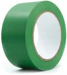 Įspėjamoji žymėjimo juosta bhp linijoms, žalia, 75 mm, 33 m
