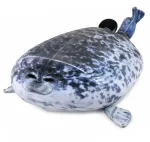 Pliu&scaron;inis ruonis, pilkas, 38 cm