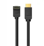 DENON Hdmi 2.0 kabelis Vention Aaqbh 2m, kampinis 270&deg;, 4k 60hz (juodas)