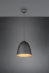 Reality Leuchten Tilda R30661080 pakabinamas &scaron;viestuvas, metalinis gaubtas, matinė juoda / aukso spalvos, be 1x E27