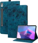 Succtopy dėklas, skirtas Lenovo Tab P12 12.7 colių 2023 folio atverčiamas Pu odinis apsauginis dėklas Lenovo Tab P12 2023 ra&scaron;iklio laikiklis stovas piniginės dėklas plan&scaron;etinio kompiuterio dėklas Lenovo Tab P12 12.7 colių 2023 royal mėlynas