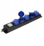 Orno Dirbtuvių ilgintuvas Ip44 5m 16a 3680w 3x1,5mm Juostinė vonios kambario virtuvės