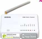 EVOLVEO Sonix - belaidė GSM signalizacija (4 vnt. pultelis, PIR judesio jutiklis, durų/langų jutiklis, i&scaron;orinis garsiakalbis, Android/iPhone