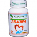 Ayumi Naturals Plikasis vir&scaron;ūklis Arjuna, ekologi&scaron;kas, Planet Ayurveda, 60 kapsulių