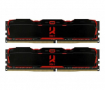 GOODRAM IRDM X DDR4 16GB 2x8GB 3200MHz CL16 DIMM Juodas
