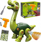 Woopie Konstrukcinis rinkinys &ndash; Brachiosaurus dinozauras su gręžtuvu 31 vnt.