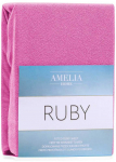 AmeliaHome Paklodė su guma AH Ruby Fuchsia62 80&ndash;90 &times; 200 + 30