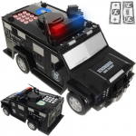 Iso Trade Interaktyvi taupyklė Policijos automobilis 4180