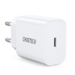 Choetech Q5004 EU USB-C tinklo įkroviklis, 20 W (baltas)