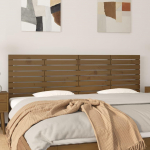 Lova Sieninis galvūgalis, medaus rudas, 206x3x63cm, pu&scaron;ies masyvas