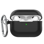 &bdquo;Class and Culture LLC KeyBudz Elevate Keychain&ldquo; &ndash; silikoninis apsauginis dėklas, skirtas &bdquo;AirPods Pro 2&ldquo; (juodas)
