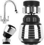 Aerator faucet tap extension movable 360