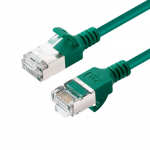 MicroConnect CAT6A U- FTP Slim, LSZH, 1m
