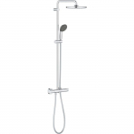 Grohe shower column with thermostatic mixer Vitalio Start 250, shower head 250mm, shower 2 jets, 26816000