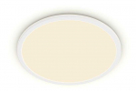 Lubinis &scaron;viestuvas Pavir&scaron;inis LED &scaron;viestuvas PHILIPS SUPERSLIM, IP44, 18 W, 2700 K, 1500 lm, dimer., baltos sp., &Oslash;29 cm