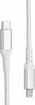 Fuj:tech Lightning - USB-C -kaapeli, 1 m, valkoinen