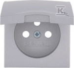 Berker PŁYTKA GN.Z/U POKR.ALU MAT B.KWADRAT 7