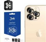 3Mk Protection Apsauginis stiklas telefono kamerai Apple iPhone 15 Pro 3MK Lens Protection Pro aukso spalvos