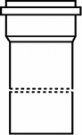 Lauko kanalizacijos vamzdis Wavin N klasė, d, 160-4,0-2000 mm