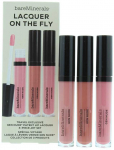 Bare Minerals Lacquer On The Fly Set BareMinerals: Gen Nude Liquid Lipstick Cant Even 3.7 ml + Gen Nude Liquid Lipstick Dahling 3.7 ml + Gen Nude Liquid Lipstick Major 3.7 ml