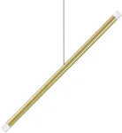 2x1W LED pakabinamas &scaron;viestuvas A-TUBE NANO DUO, aukso sp., 2700K, dimeriuojamas