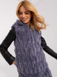 Wool Fashion Italia Liemenė-AT-KZ-2368-1,57-pilka