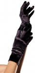 Boland Traciks Leg Avenue Satin Gloves Juodas - Elegant Short Party Priedas One Size