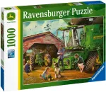 Ravensburger dėlionė &bdquo;John Deere: tada ir dabar&ldquo;, 1000 det.