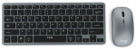 Klaviatūra Inca INCA Klaviatūra IBK-572BT BT 2.4G Smart Grau,3.0/5.0+2,4 GHz